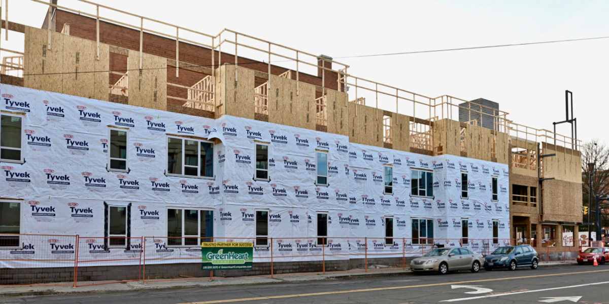 Campus Lofts Apartments at YSU on Schedule GreenHeart Companies